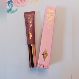 Charlotte Tilbury Matte Beauty Blush Wand Liquid Blush In Pillow Talk Nude-Pink